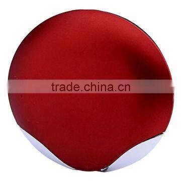 Aluminum double side round cosmetic mirror