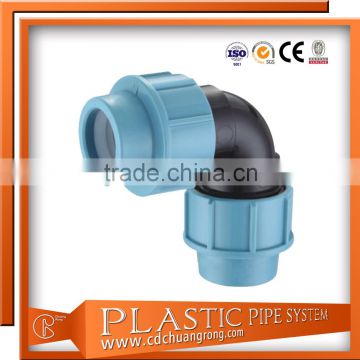 plastic elbow fittings with 90 degree