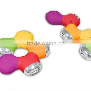 USB HUB with flower style