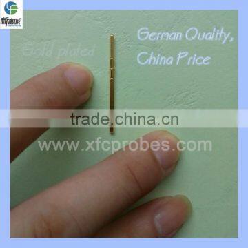 --German Quality, China Price-- Battery contact Spring Pogo pin for charger with real gold plated --Alibaba Trade Assurance--