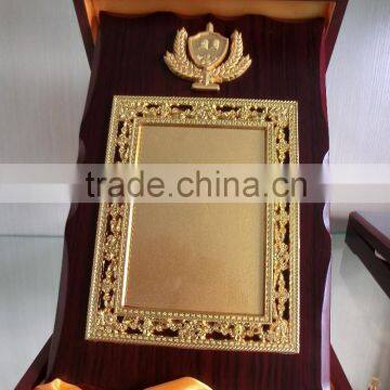 luxury new design wooden award blank plaque trophy wooden plaque