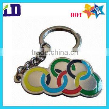 cheap colorful Epoxy keychain