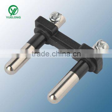 XY-A-010-2 european plug black with ROHS