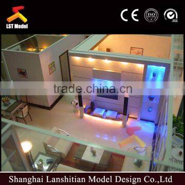 architectural scale model making,apartment internal layout model