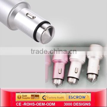 Stable quality metal usb Car Charger Manufacturers & Factory of Usb Car Charger