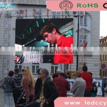 CCY P10 outdoor full color led advertising board