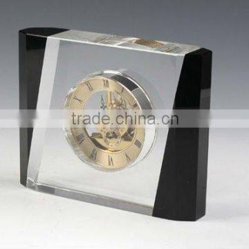 Fashion crystal clock for decoration