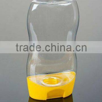 300ml High quality plastic Honey container squeeze bottle with none drop cap