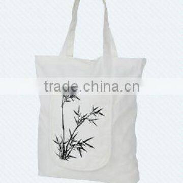 Natural bamboo fabric shopping bags