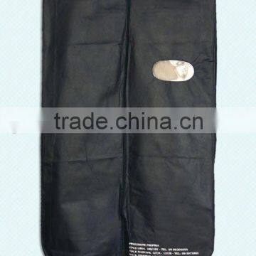 suit cover garment bag black