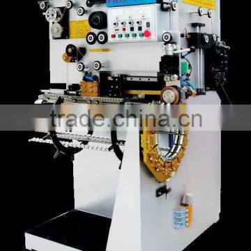 Semi-automatic food tinplate can body resistance welding machine