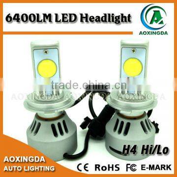 H4 H/L 6400lm car led headlight made with CREE chip