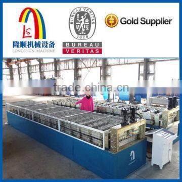 Steel tile making machine