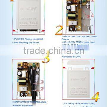 POE/normal Adapter With BNC to Suit the IP /AHD /CVI /Analog Camera photo-6