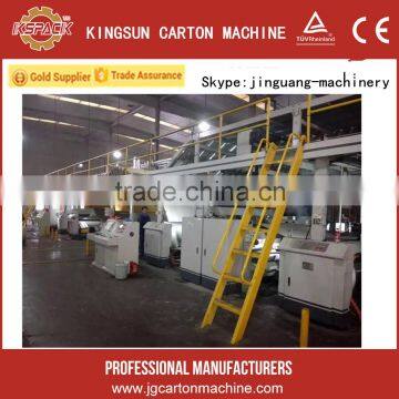 chinese 5 layer corrugated cardboard production line