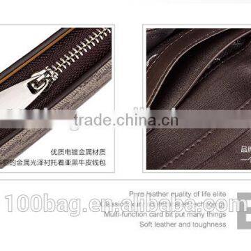 Couple Wallet Long Section of Men Fashion Business Casual Youth Exposure Wallet Multi-card Bit Bills Folder photo-5