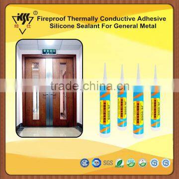 Fireproof Thermally Conductive Adhesive Silicone Sealant For General Metal