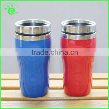 Plastic PP Silicone Material Eco-Friendly Feature BPA Free Reusable Coffee Mug