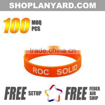 2015 New Rubber Gifts Wristbands With Bright Colors