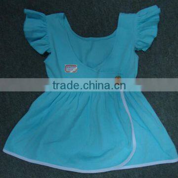 Wholesale Round Neck Kids Plain t Shirts Halter Kids Shirt Made in China photo-3