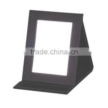 Factory supply folding desktop leather photo frame