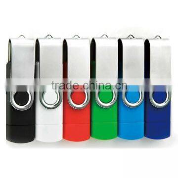 Rotatable USB Flash Disk Custom Logo Printing Business Gifts photo-2