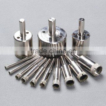 electroplating diamond drilling bit hole saw for glass marble tile concrete drilling