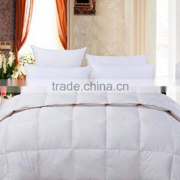 Trending hot products white color microfiber quilt, Washed White Duck Down Quilt