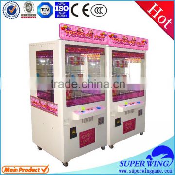 Cheap price children play game machine coin operated toy vending game