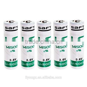 5 x SAFT LS14500 Lithium Battery ER14505 (3.6V AA size)