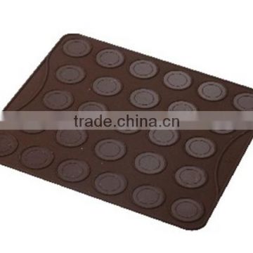 Hot sale custom silicone macaron baking mat