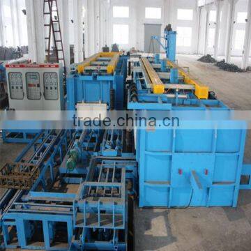 Pusher type furnace for gas quenching and tempering