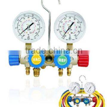 R410a Manifold Gauge Set Forging Aluminum Valve Body S-410A