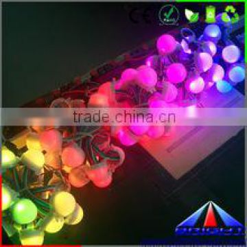 RGB led christmas string light,light bulb string light