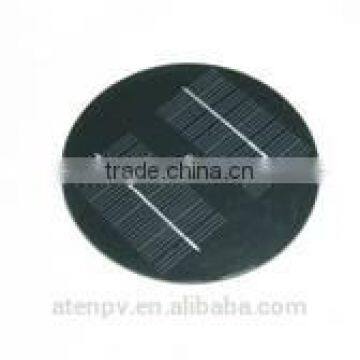 good quality high efficiency 1.6W 8v round solar panel