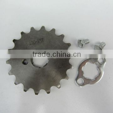 China hot selling dirt bike bicycle sprocket sizes