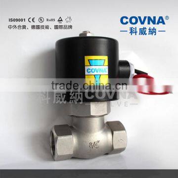 Stainless steel threaded end LPG solenoid valve