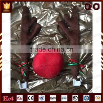 Funny Christmas Reindeer Antlers and nose for decoration