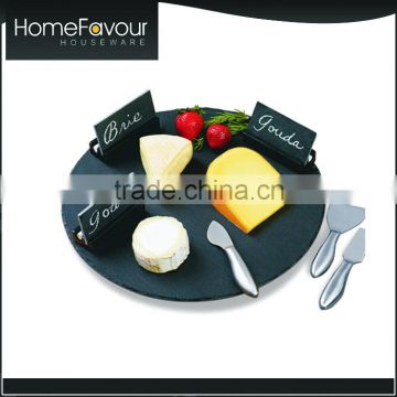 OEM Offered Supplier Unique Design Slate Cheese Plate