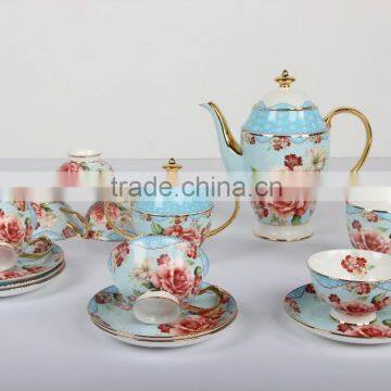 Sky Garden Creative Design Coffee Set for Home Decoration Wedding Ornament