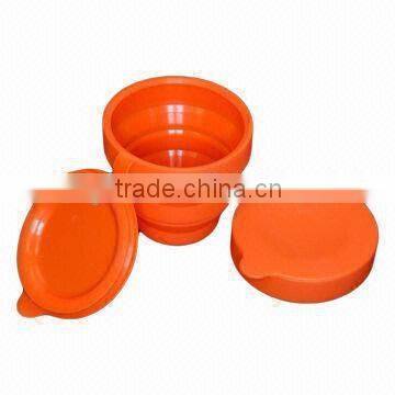 250ml customized brand stretchable silicone cup