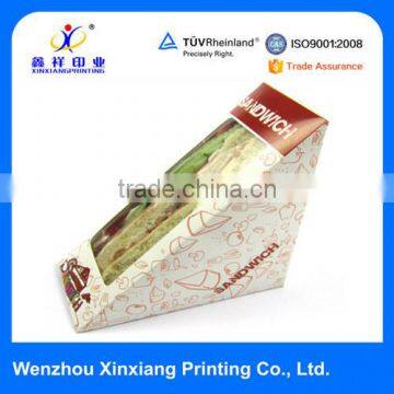 Alibaba High Quality Food Grade Triangle Sandwich Box