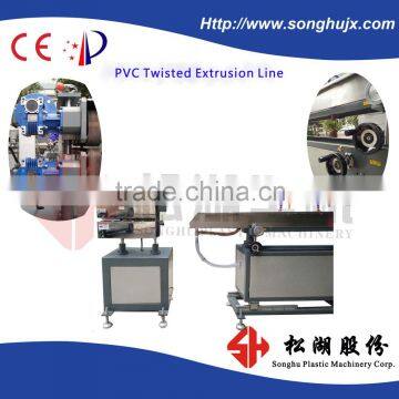 High speed PVC Twisted Reinforced Pressure Tube Making Machine automatic