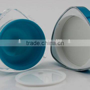 Acrylic Jar Bule Acrylic Empty Jar for Cream