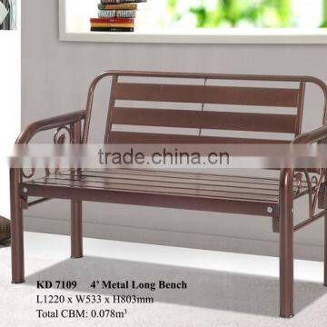 Metal Long Bench 4'