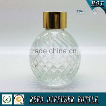 100ML Round Glass Essential Oil Diffuser Bottle