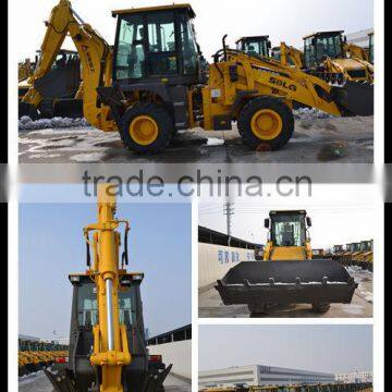 SDLG WZ30-25 Backhoe Loader With YUCHAI/Cummins Diesel Engine Popular for Exporting