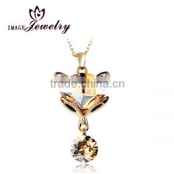 new design rose gold pendant