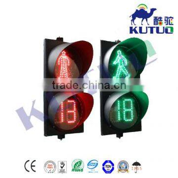 China supplier 300mm countdown timer clock pedestrian traffic signal light.