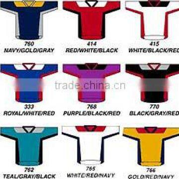 top custom quality hockey uniform/export quality hockey uniform /sublimation design hockey jersey .